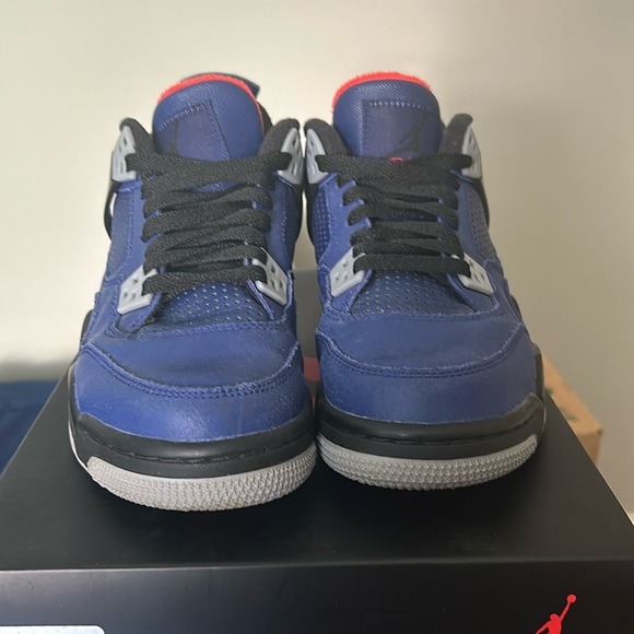 Jordan 4 retro Winterized Loyal Blue Size 6.5 - Picture 1 of 7